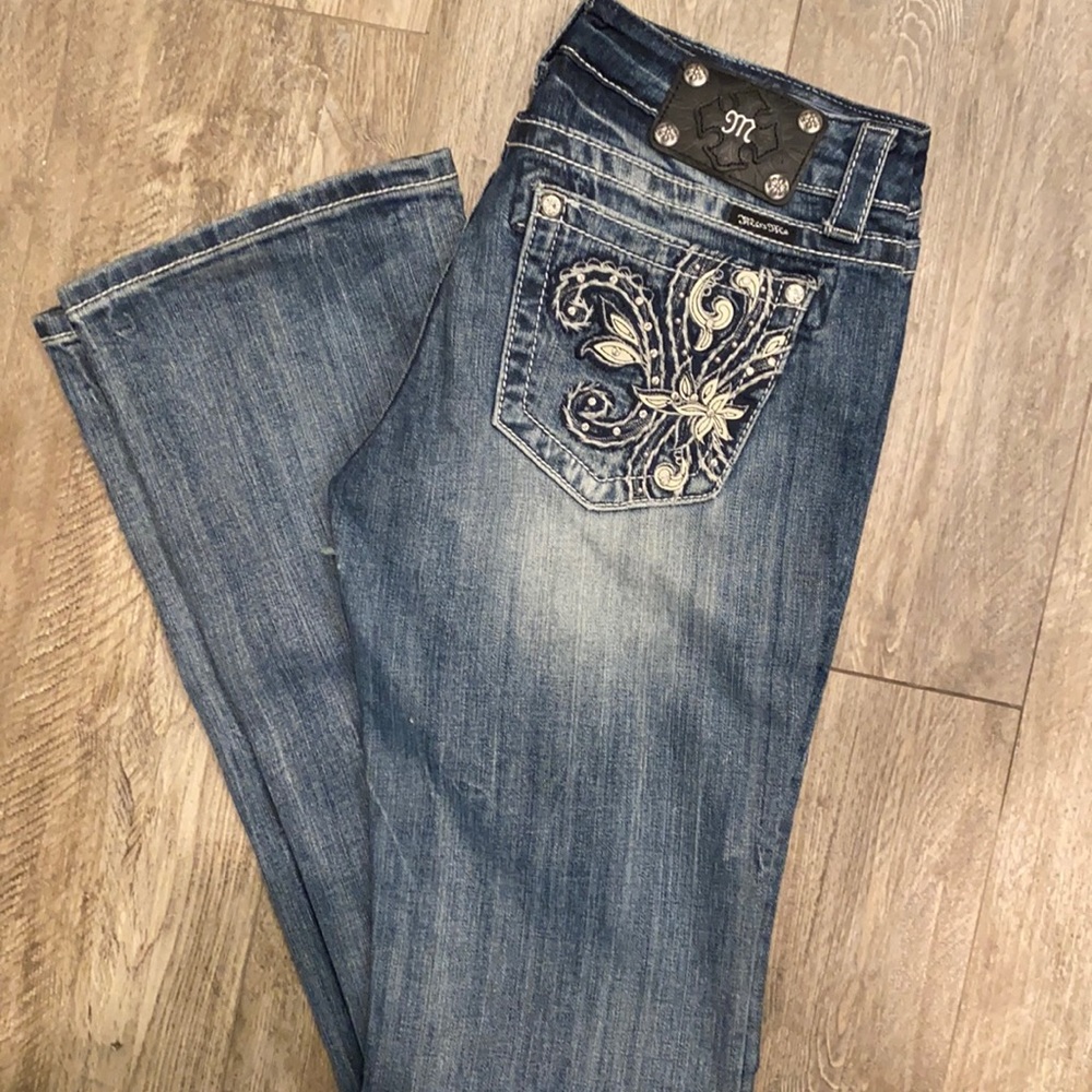 Miss Me Bling Pocket Jeans